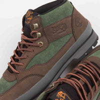 Vans x Timberland Half Cab Hiker Shoes in Green and Brown thumbnail