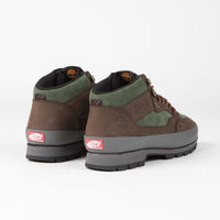 Vans x Timberland Half Cab Hiker Shoes in Green and Brown thumbnail