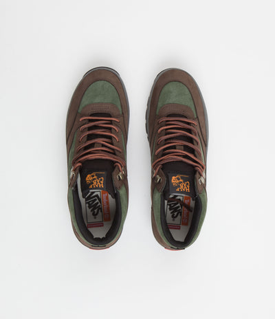 Vans x Timberland Half Cab Hiker Shoes in Green and Brown