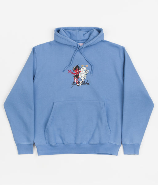 YARDSALE ヤードセール HEAVEN & HELL HOOD HEATHER GREY yardsale-heaven-hell-hoodie-