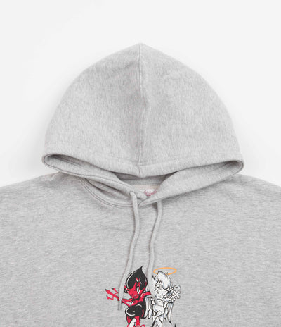 Yardsale Heaven & Hell Hoodie in Grey Heather