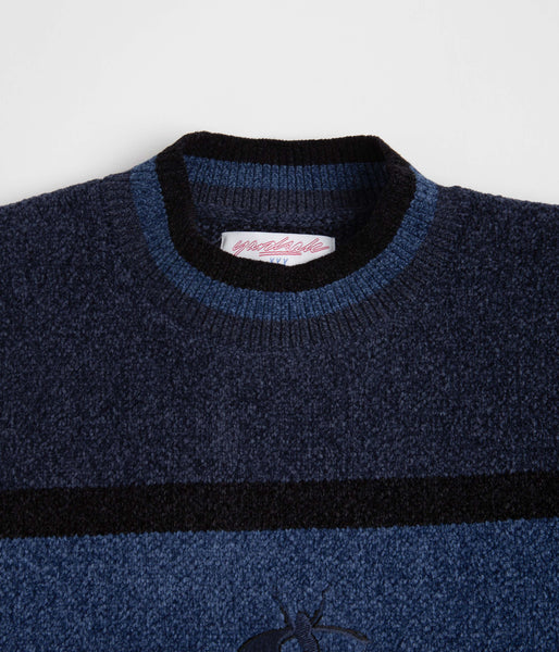 Yardsale Phantasy Chenille Sweatshirt - Black / Midnight