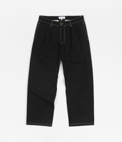 Yardsale Phantasy Slacks - Black / White | Flatspot