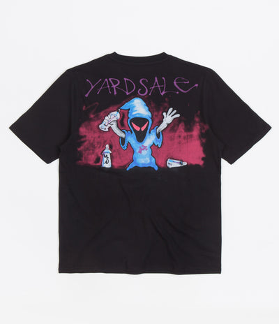 Yardsale Spray Man T-Shirt in Black
