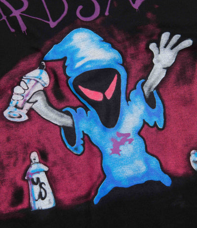 Yardsale Spray Man T-Shirt in Black