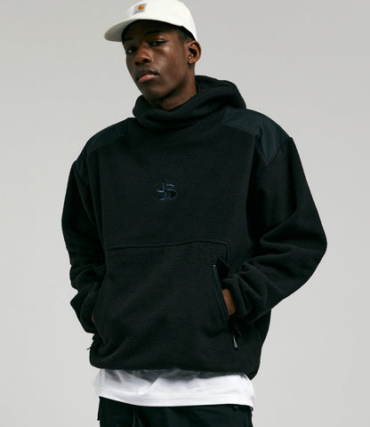Yardsale Stealth Hooded Fleece - Black | AspennigeriaShops
