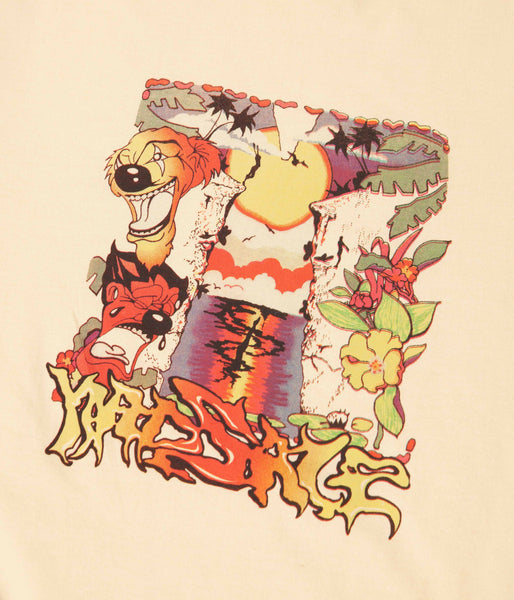 【YARDSALE】 TRIP T-SHIRT [YELLOW] Yardsale Trip T-Shirt - Yellow | Flatspot