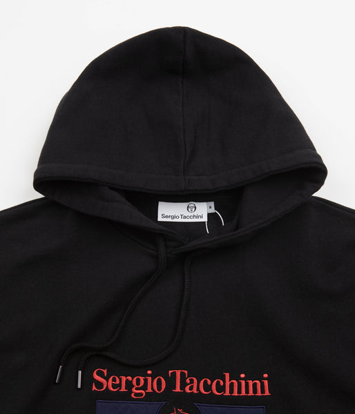 Yardsale x Sergio Tacchini Hoodie Black Flatspot