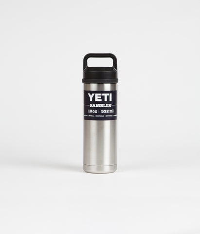 Yeti Rambler Bottle 18oz - Stainless Steel | Flatspot