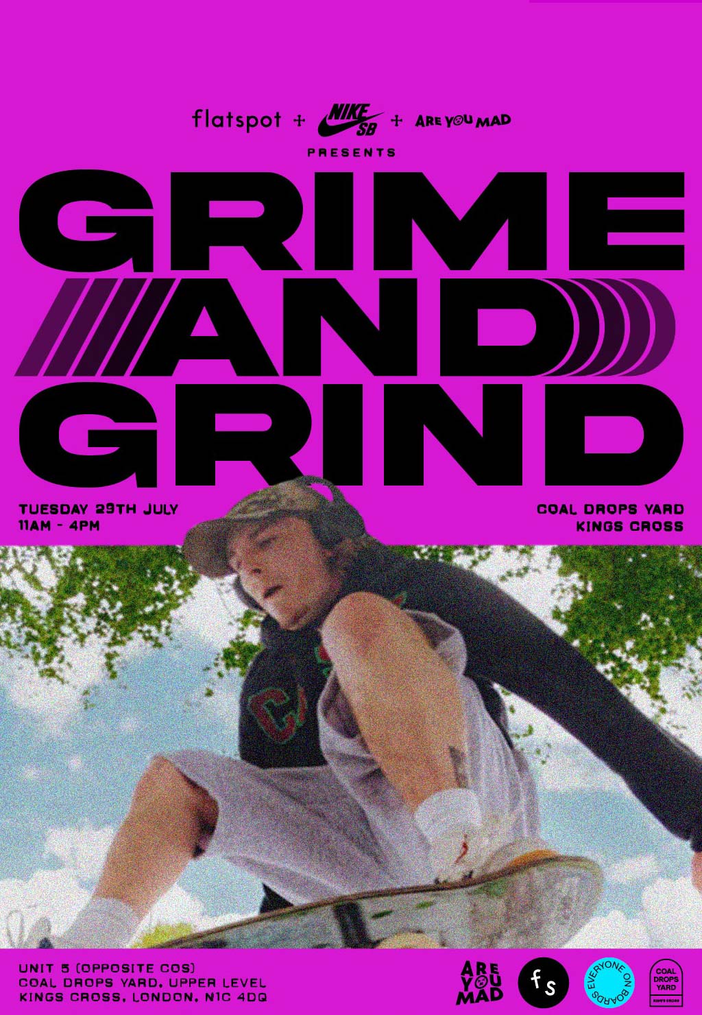 flatspot x Are You Mad x Everyone On Boards for the Nike SB Nyjah 4