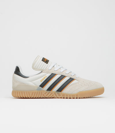 Adidas Busenitz Indoor Super Shoes in Clear Brown and Core Black / Off White
