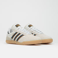 Adidas Busenitz Indoor Super Shoes in Clear Brown and Core Black / Off White thumbnail