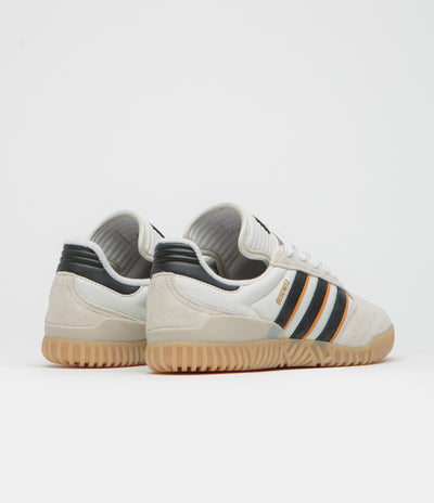 Adidas Busenitz Indoor Super Shoes in Clear Brown and Core Black / Off White