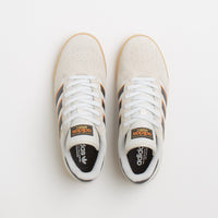 Adidas Busenitz Indoor Super Shoes in Clear Brown and Core Black / Off White thumbnail