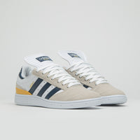 Adidas Busenitz Shoes in Clear Brown and Collegiate Navy / FTWR White thumbnail