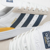 Adidas Busenitz Shoes in Clear Brown and Collegiate Navy / FTWR White thumbnail