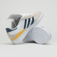 Adidas Busenitz Shoes in Clear Brown and Collegiate Navy / FTWR White thumbnail