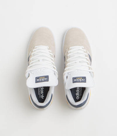 Adidas Busenitz Shoes in Clear Brown and Collegiate Navy / FTWR White
