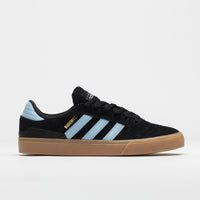 Adidas Busenitz Vulc II Shoes in Core Black and Clear Sky / Gum4 thumbnail