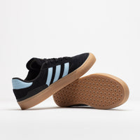 Adidas Busenitz Vulc II Shoes in Core Black and Clear Sky / Gum4 thumbnail