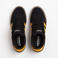 Adidas Busenitz Vulc II Shoes in Core Black and Preloved Yellow / Gum4 thumbnail