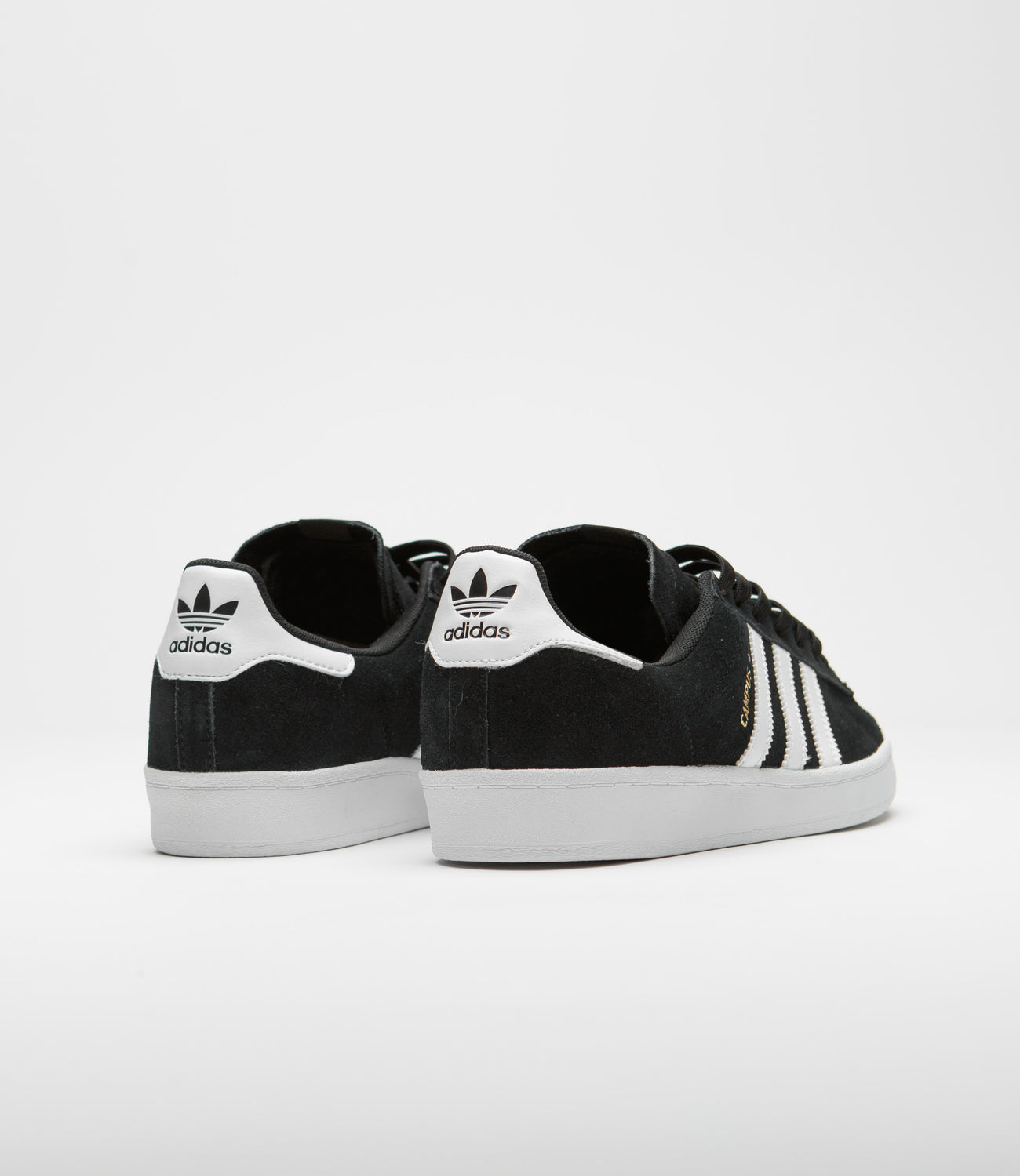 Adidas Campus ADV Shoes - Core Black / White / White | Flatspot Adidas Campus ADV Shoes - Core Black / White / White | Flatspot