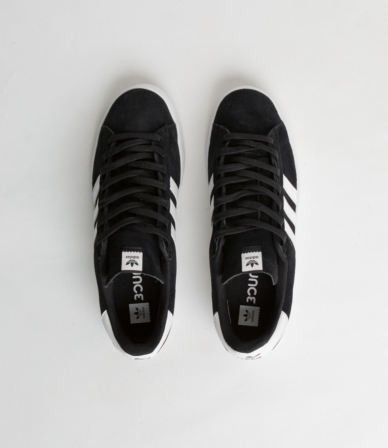 Adidas Campus ADV Shoes - Core Black / White / White | Flatspot Adidas Campus ADV Shoes - Core Black / White / White | Flatspot