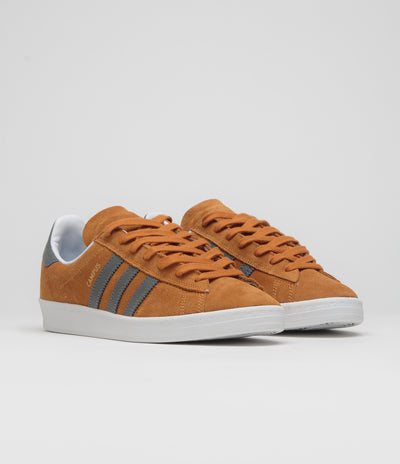 Adidas Campus ADV Shoes - Rustic Orange / Grey Four / FTWR White