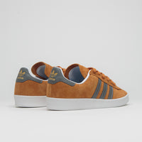 Adidas Campus ADV Shoes - Rustic Orange / Grey Four / FTWR White thumbnail
