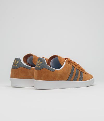 Adidas Campus ADV Shoes - Rustic Orange / Grey Four / FTWR White