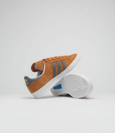 Adidas Campus ADV Shoes - Rustic Orange / Grey Four / FTWR White