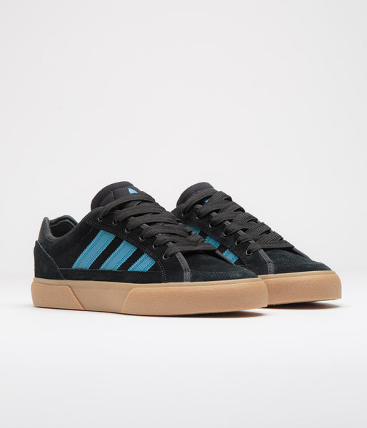 Adidas Court TNS Premiere Shoes - Core Black / Lucid Ray Blue / Gum4 ...
