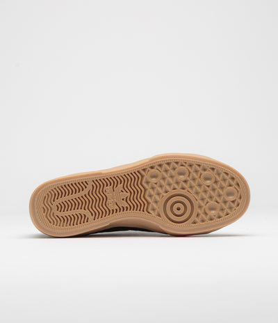 Adidas Court TNS Premiere Shoes in Core Black and Lucid Ray Blue / Gum4