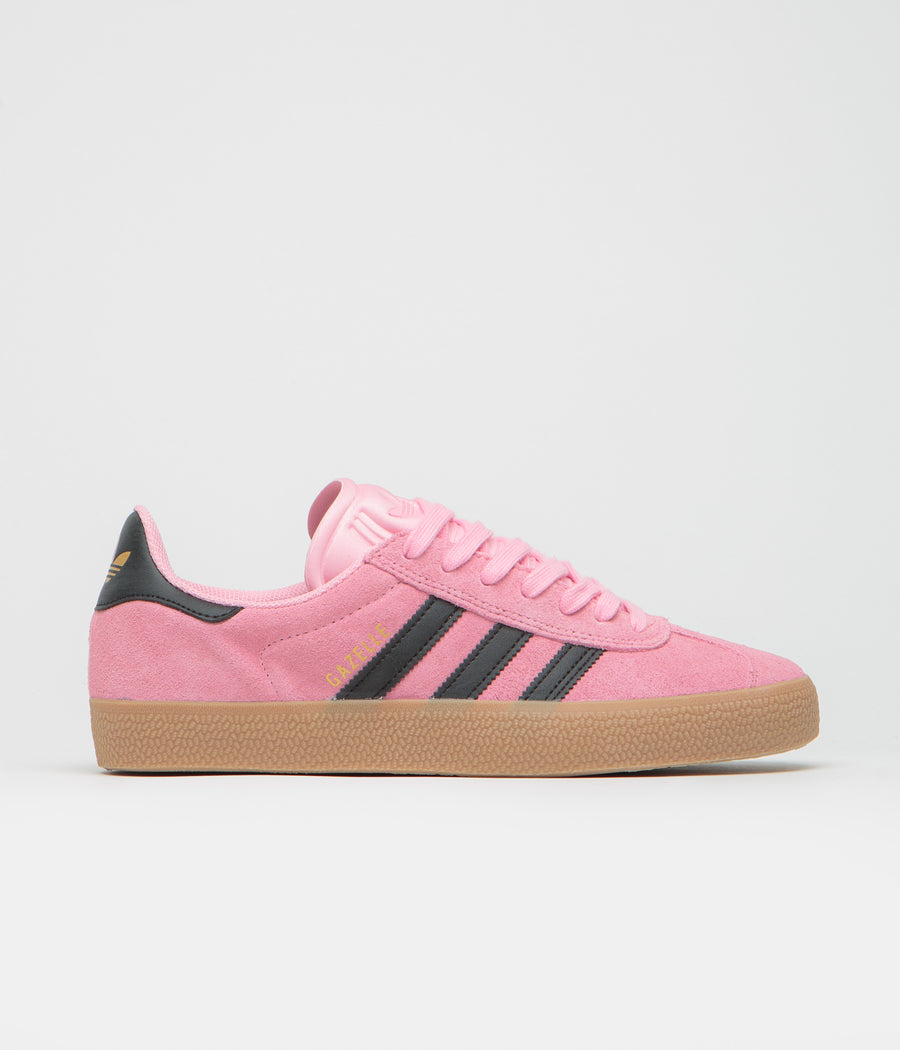 Adidas Gazelle ADV Shoes in Light Pink and Core Black / Gum4