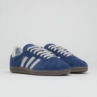 Adidas Samba ADV Shoes in Dark Blue and Grey One / Gum5 thumbnail