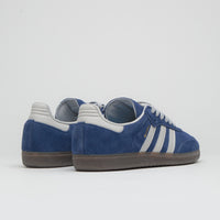 Adidas Samba ADV Shoes in Dark Blue and Grey One / Gum5 thumbnail