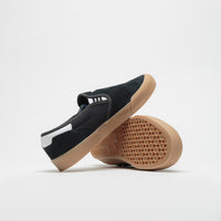 Adidas Shmoofoil Slip Shoes in Core Black and FTWR White / Gum4 thumbnail