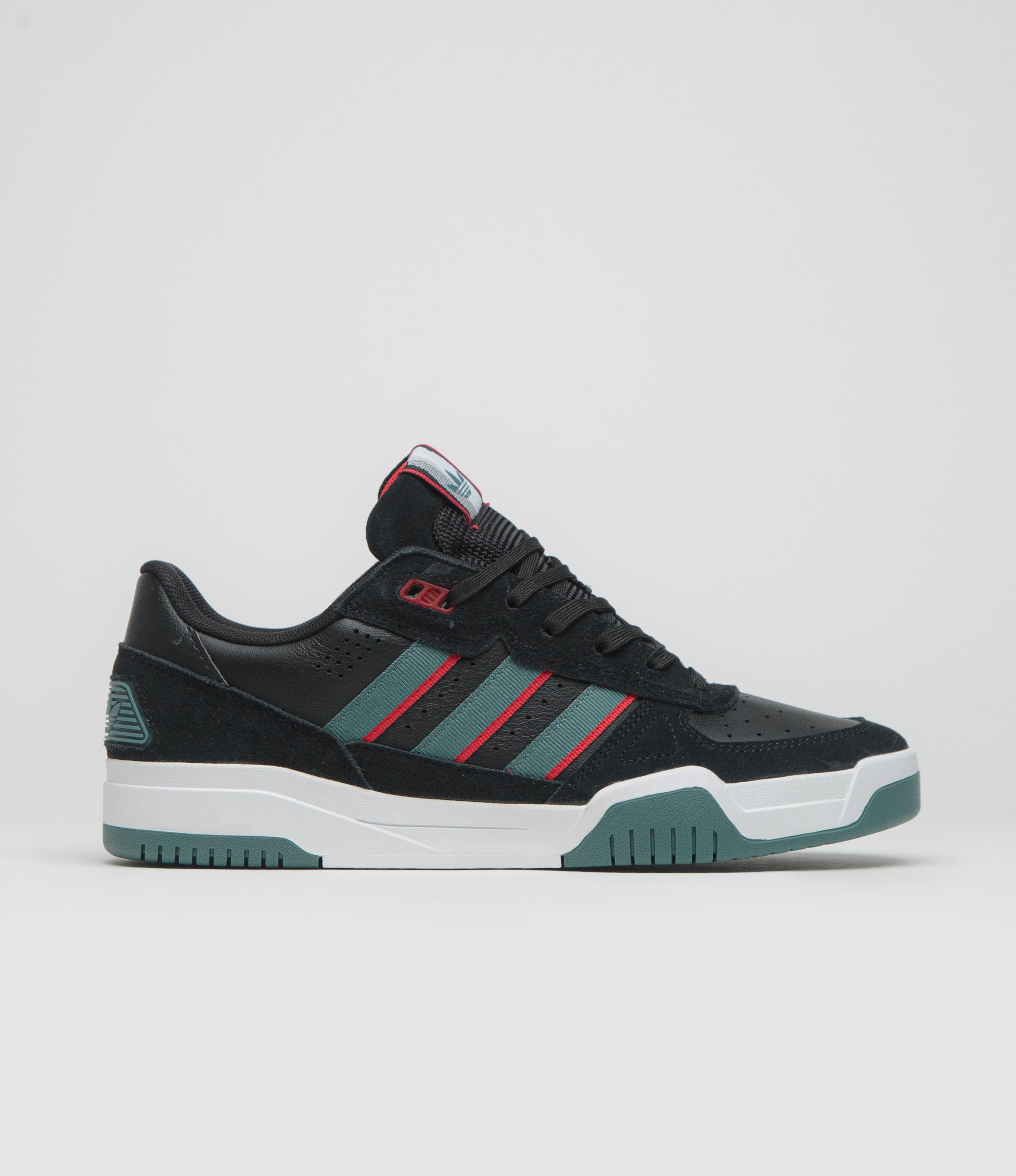 Adidas Tekkira Cup Shoes in Core Black and Preloved Teal / Better Scarlet