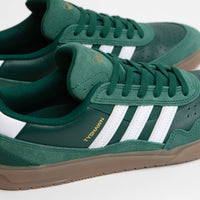 Adidas Tyshawn II Shoes in Collegiate Green and FTWR White / Gum5 thumbnail