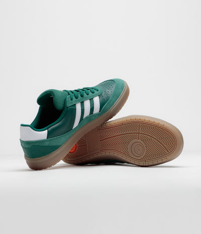 Adidas Tyshawn II Shoes in Collegiate Green and FTWR White / Gum5