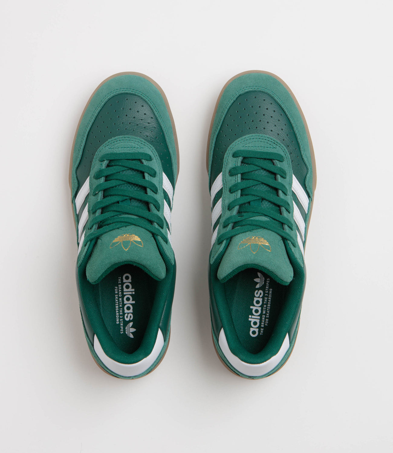 Adidas Tyshawn II Shoes - Collegiate Green / FTWR White / Gum5