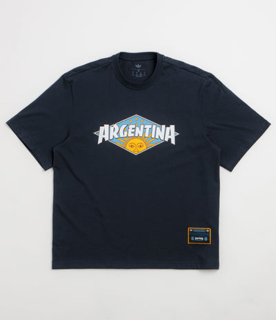 Adidas x Thrasher x AFA Argentina T-Shirt in Night Navy
