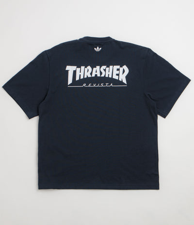 Adidas x Thrasher x AFA Argentina T-Shirt in Night Navy