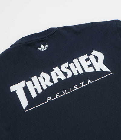 Adidas x Thrasher x AFA Argentina T-Shirt in Night Navy
