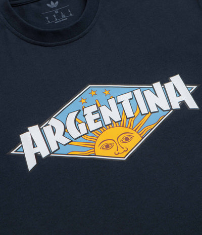 Adidas x Thrasher x AFA Argentina T-Shirt in Night Navy