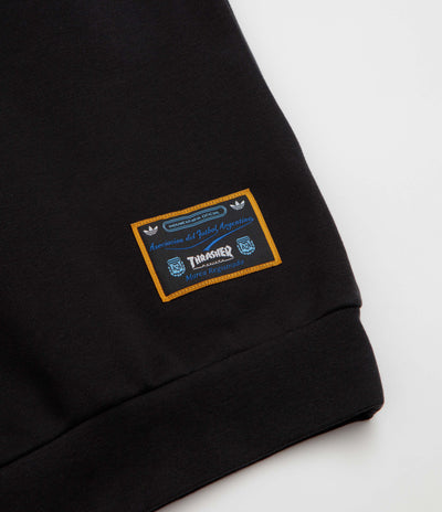 Adidas x Thrasher x AFA Gonz Crewneck Sweatshirt in Black