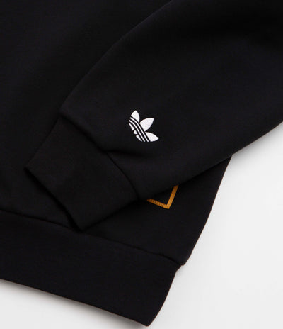Adidas x Thrasher x AFA Gonz Crewneck Sweatshirt in Black
