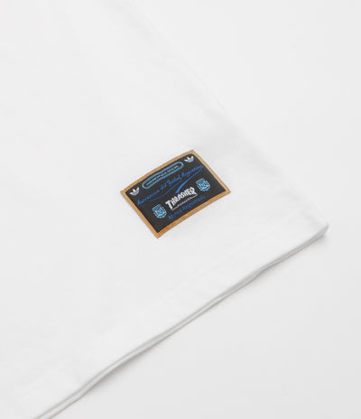 Adidas x Thrasher x AFA Gonz Ringer T-Shirt in Core White