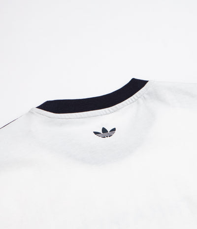 Adidas x Thrasher x AFA Gonz Ringer T-Shirt in Core White