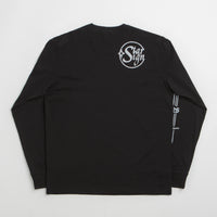 Aries x Champion Sponsor Long Sleeve T-Shirt in Black thumbnail